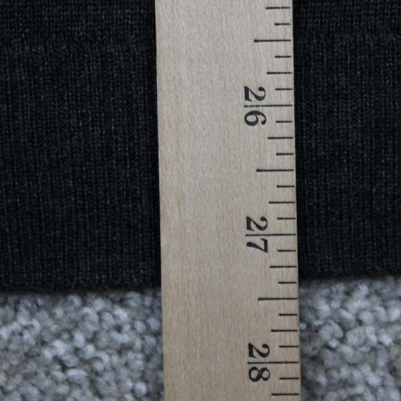 J. Peterman Turtleneck Sweater Mens XL Gray Wool/Silk/Cashmere L/S Pullover - Picture 10 of 11